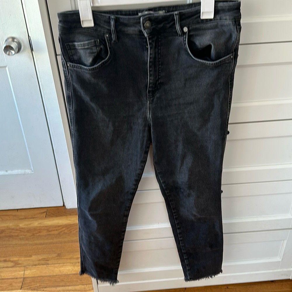 We The Free Raw High-Rise Denim Jeans